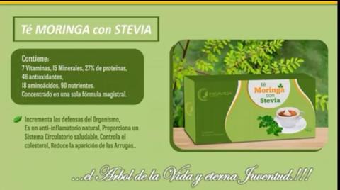 Colageno Te Moringa Maca Y Tocosh