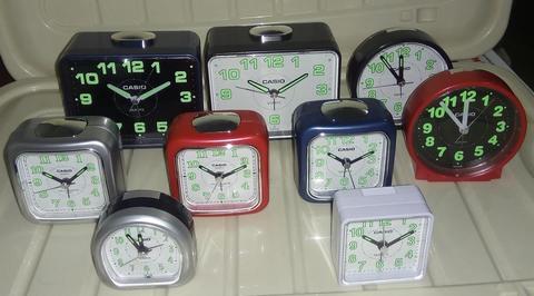 RELOJ DESPERTADOR CASIO....nuevos