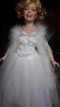 Muñeca de Porcelana Marilyn Monroe