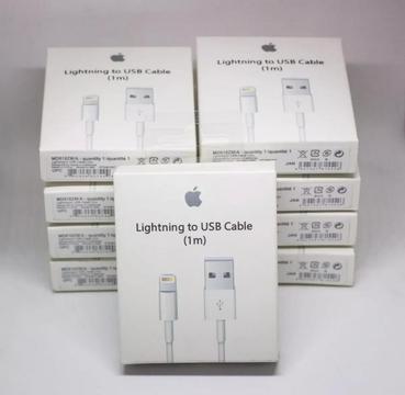 Cable Usb Lightning Cargador Apple Iphone Original Caja 1 metro 5/6/7/8/ X Plus Ipad Mini Air Pro Oferta Remato Ocasion