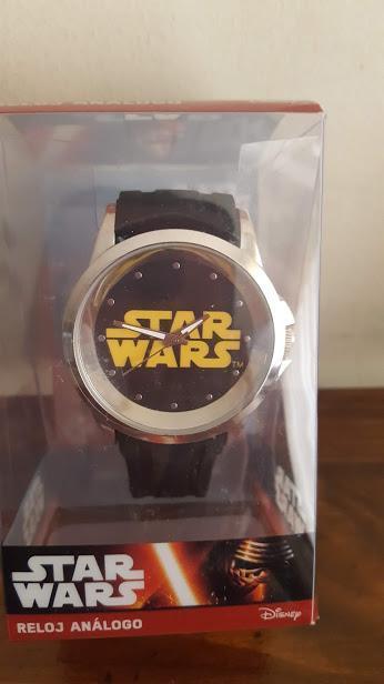 Reloj STAR WARS con logo para niños