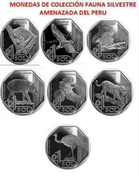 Monedas de Colección Fauna Silvestre