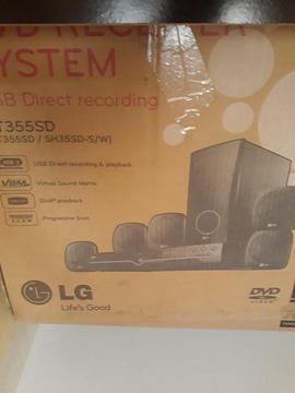 Dvd con 5 Parlantes Mas Boofer