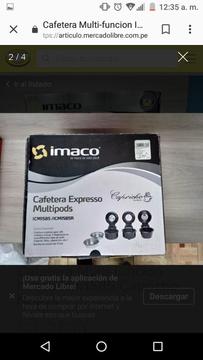 Cafetera Imaco Multipods
