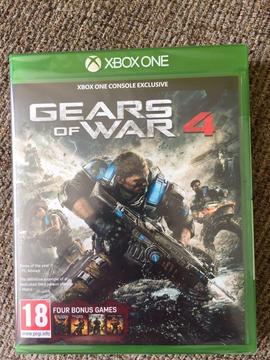 Gears Of War 4 Xbox One Sellado
