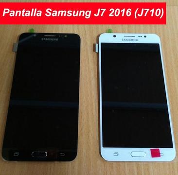 Pantalla Completa Samsung J7 2016 SM j710 San Borja
