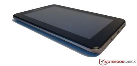 Tablet Lenovo Ideapad A1 con detalle de pantalla