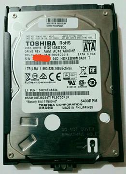 Disco Duro 1tb Toshiba para Laptop