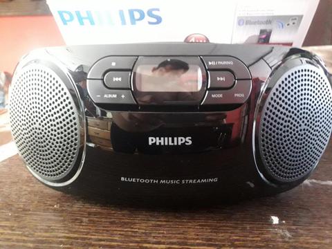Philips Radiograbadora Usb/bluetooth Az330t/55