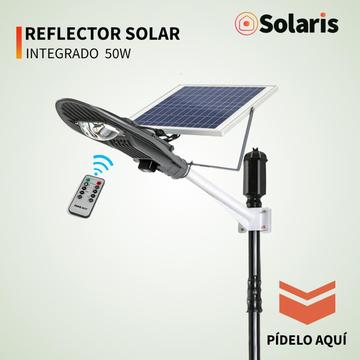 Reflector Solar Integrado Panel Solar Impermeable 50w Led