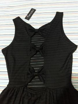 VESTIDO HERMOZO MUJER NUEVO NEGRO MODELO EXCLUSIVO