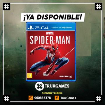 Spiderman Ps4 Sellado