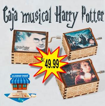 Caja Musical Harry Potter con imágenes