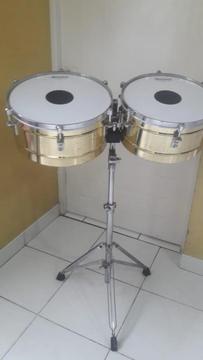 Timbales dorados super reforzados