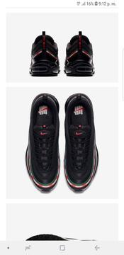 Nike Air Max 97 Undefeated Edicion Espec