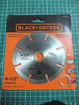 BlackDecker Discos De Corte Concreto Y Metal Nuevos!!