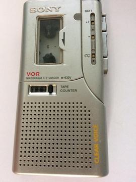 Grabador Microcassette Sony M630V