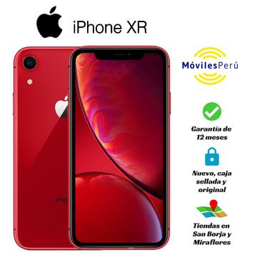 IPHONE XR 64 GB NUEVO, CAJA SELLADA, GARANTÍA DE 12 MESES, TIENDAS FÍSICAS