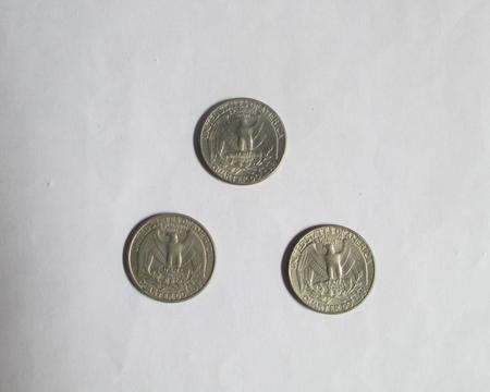 Monedas de un cuarto de dolar de plata de 1986 a 1995