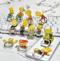 Simpsons anillo ring sujetador para celular