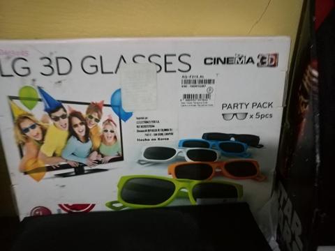 Lentes 3d Lg Nuevos!