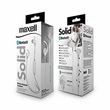 Audífonos Maxell Ebbt100 Solid Bluetooth Deportivo