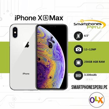 Celular Iphone XS MAX 64GB/256GB •Resistente a rayones• Smartphonesperu.pe