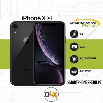 Iphone XR 64GB/128GB • Cámara de alta resolución 12MP • Smartphonesperu.pe