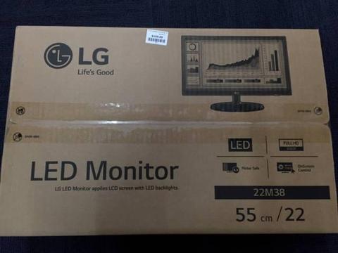 Monitor Lg 22 Pulgadas Full Hd 1920x1080, Vga Hdmi Nuevo