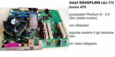 D945plrn Intel 775 Placa Pura