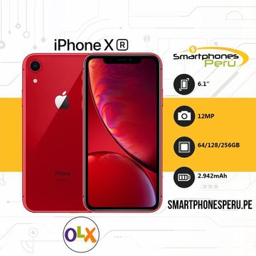 Iphone XR 64GB/128GB • sellado de Fabrica • Smartphonesperu.pe