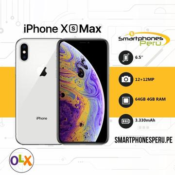 Iphone XS MAX 64GB/256GB • Lo Ultimo de la Iphone • Smartphonesperu.pe