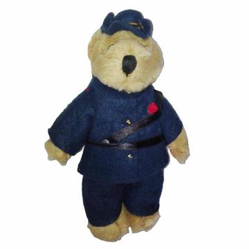 Peluche Oso Policia ingles Reino Unido Uk 21cm navidad regalo amor