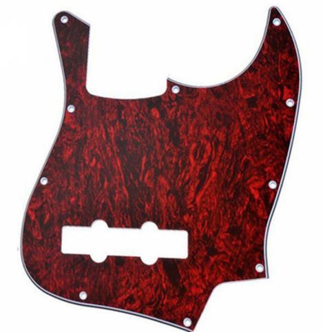 Pickguard Jazz Bass Tortoise 3 Ply 10 Agujeros Fit Fender