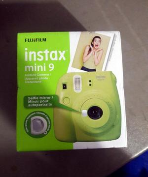 camara nueva fujifilm instax mini 9 verde limon