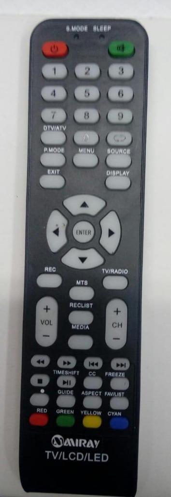 Control Remoto Para Smart Tv Y Lcd Miray