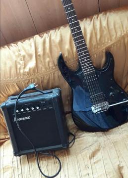 Guitarra Aibanez Y Amplificador