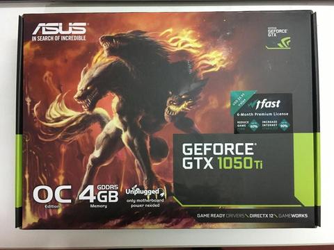 REMATO Tarjeta De Video Asus Cerberus Nvidia Geforce Gtx 1050 Ti 4g TOTALMENTE NUEVA