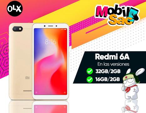 Xiaomi Redmi 6A 16GB/32GB//Version Global 4G//Nuevos con Garantia de tienda