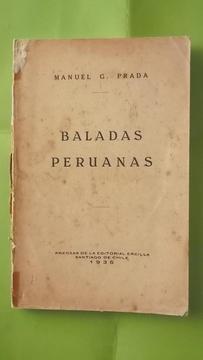 baladas peruanas gonzales prada edicion 1935