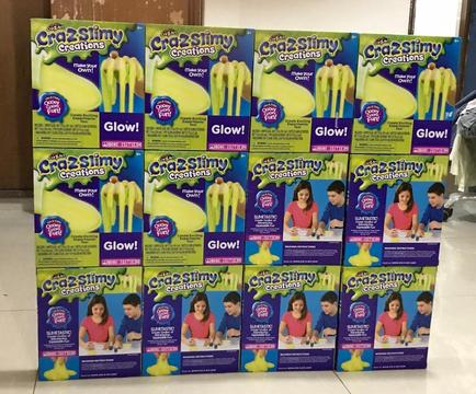 Cra Z Art Set de Slime Mediano Glow New