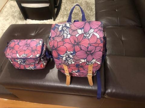 Mochila con Lonchera de Niña 85 Soles