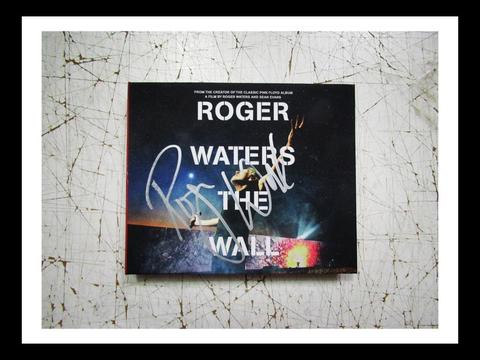 Roger Waters The Wall Autografiado Firmado Pink Floyd