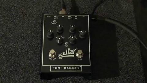 Pedal para bajo Aguilar tone hammer preamp