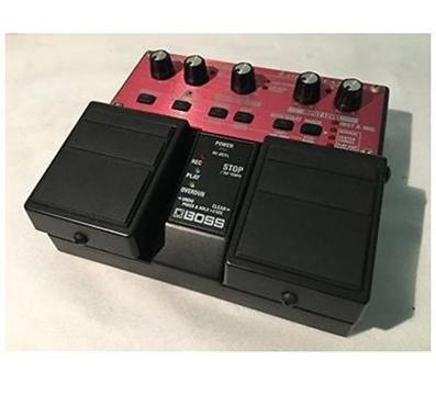 Pedal para bajo o guitarra boss rc20 loop station