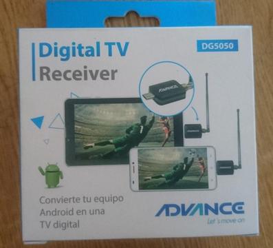 Receptor de TV Digital Advance para dispositivos Android