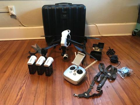 VENDO. DJI. DRON, INSPIRE 1 V 2.0, EXCELENTE EQUIPO. NUEVO CON ACCESORIOS. LLAMAR AL 946299502