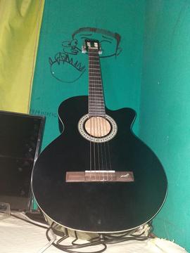 Guitarra Electroacustica Nueva Mas Cable