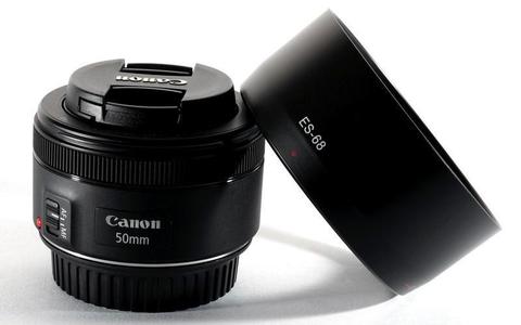 Lente Canon Nuevo 50mm F/1.8 STM Nuevo en Caja más Parasol