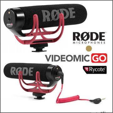 Micrófono Rode Videomic Go Micrófono Para Cámaras Dslr